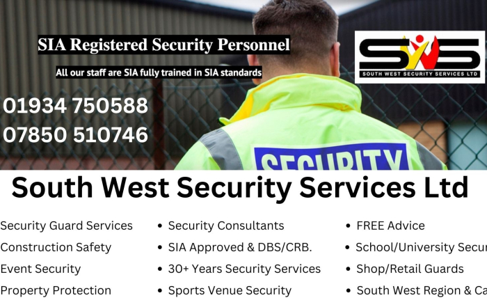 security guard of South West Security Services Ltd