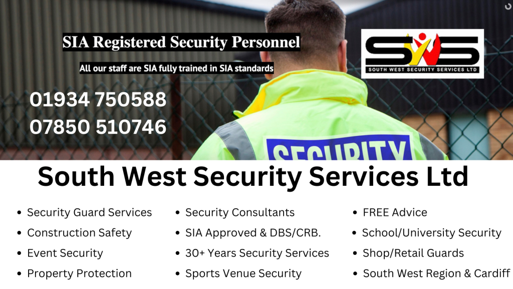 wedding security guard of south west security services acccess monitoring